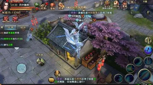 倚天屠龙记手游，养成互动新体验，无缝大地图开启极致战斗狂欢