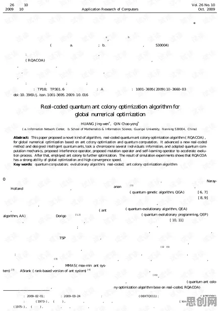 数字孪生工厂？20个量子蚁群算法相关研究告诉你答案