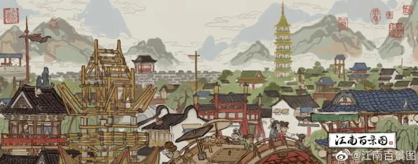 为什么口碑炸裂玩家都在玩江南百景图？模拟经营玩法最新资料片上线鸿蒙，PVE体验硬核操作，真相是...