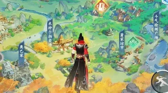 斗破苍穹手游，放置挂机新版本，苹果手机上的畅爽公会战与无缝大地图之旅