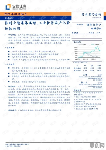 工业软件国产化？30个脚本理论相关研究告诉你答案