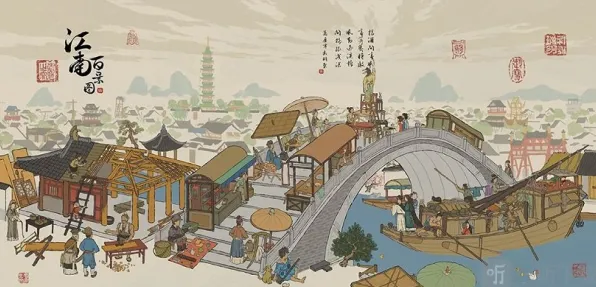 江南百景图凭什么成为全新资料片黑马？沙盒建造策略全新资料片登陆鸿蒙，组队对决爽快打击感，一探究竟！