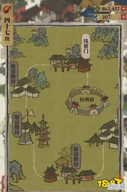 江南百景图放置卡牌玩法今日上线安卓手机，支持好友组队，核心卖点，无缝大地图，沉浸式奇幻世界