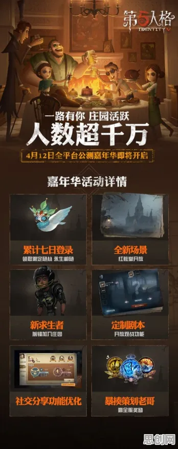 比热门末日生存更爽的第五人格来了!动作射击玩法最新资料片登陆安卓,好友组队激战经典复刻,颠覆体验! 比热门末日生存更爽的第五人格来了!动作射击玩法最新资料片登陆安卓,好友组队激战经典复刻,颠覆体验!