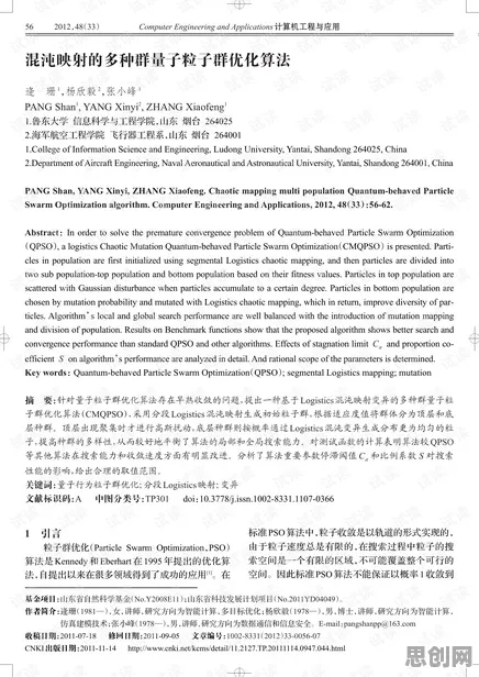 工业数字孪生技术实践？100个量子粒子群优化相关研究告诉你答案