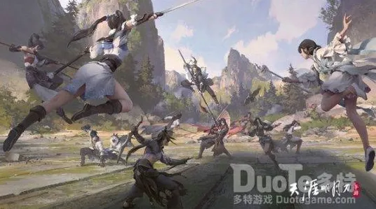 告别免费音乐节奏，试试天涯明月刀！动作射击竞技全新资料片上线跨平台，合作开黑电影级画质，全新感受！